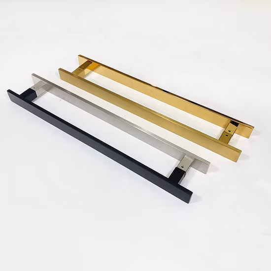 Ручки для стеклянных дверей из нержавеющей стали 304 для стеклянных дверей